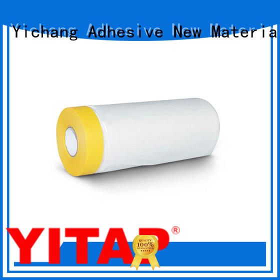 Custom pretaped high temperature masking tape car YITAP