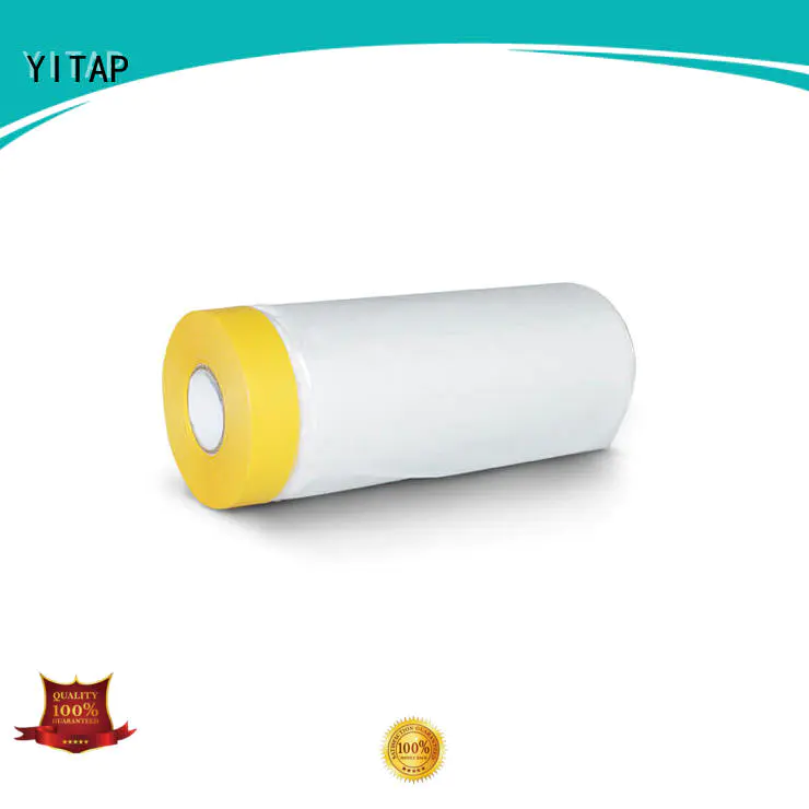 YITAP removable automotive masking film on a roll for fabric