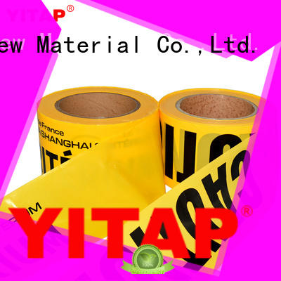 YITAP waterproof barricade tape manufacturers for caution