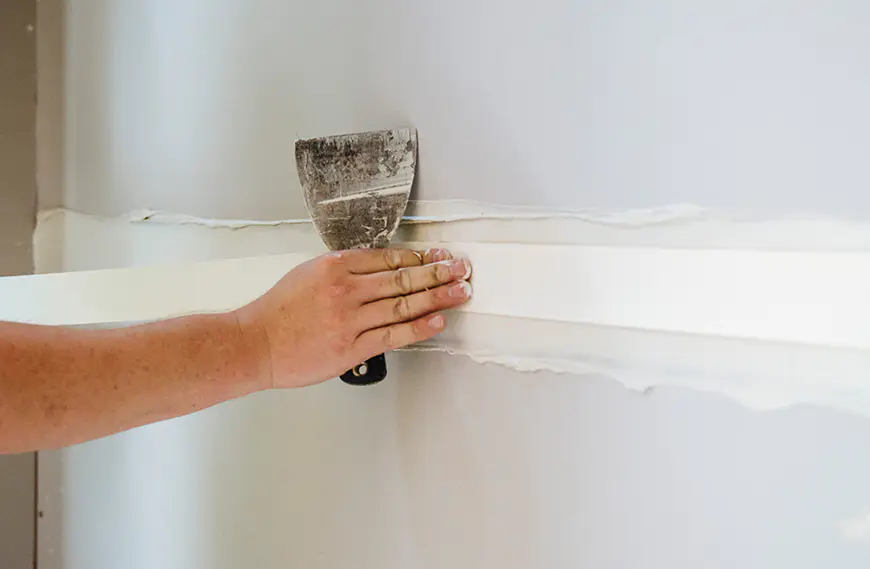 fiberglass plasterboard joint tape repair for repairs