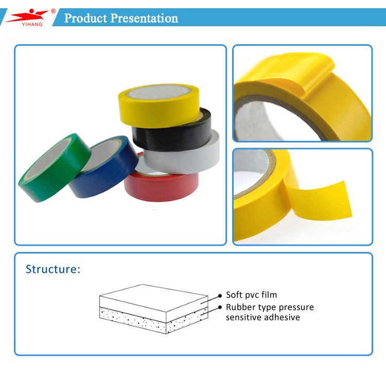 2016 New Product Wonder Pipe Wrapping PVC Insulation Electrical Tape