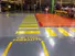 fluorescent cloth tape floor for sign YITAP