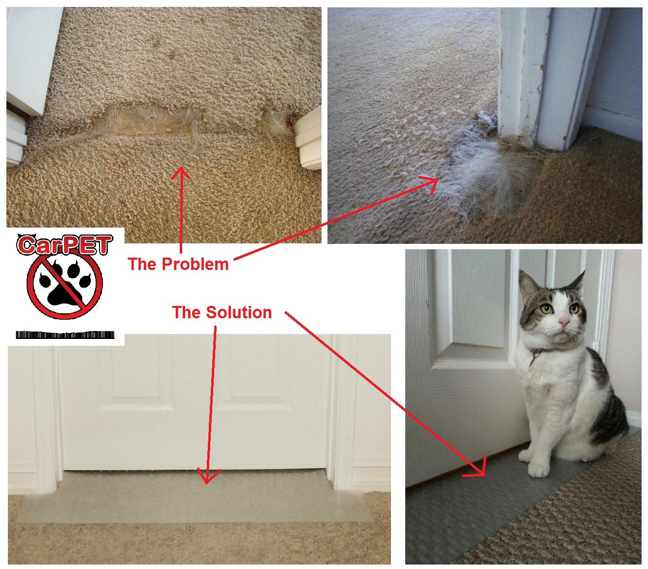 Furniture Guard Self Adhesive Cat Scratch Protector