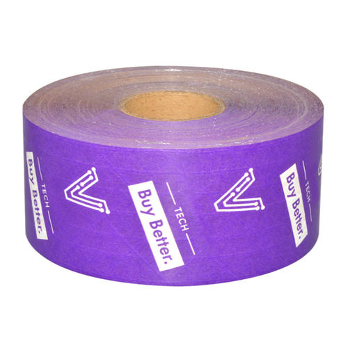 Custom Purple Color Kraft Tape