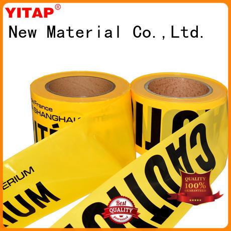 safety barricade tape roll for warning YITAP