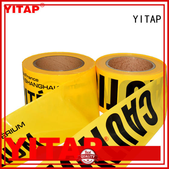 YITAP warning red barricade tape supply for warning