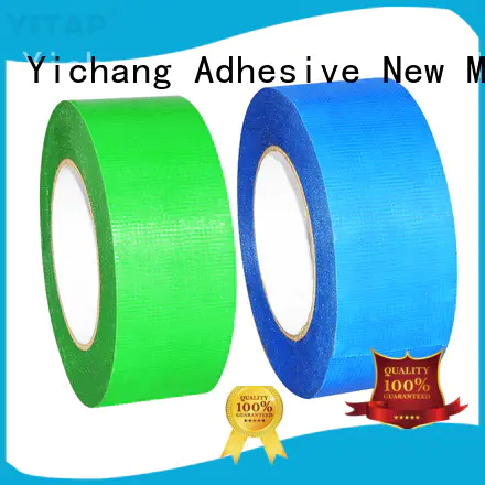 YITAP transparent brown masking tape permanent for packaging