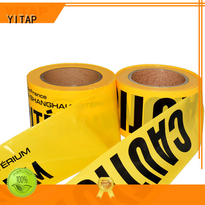 portable safety barricade tape roll for wholesale for sign