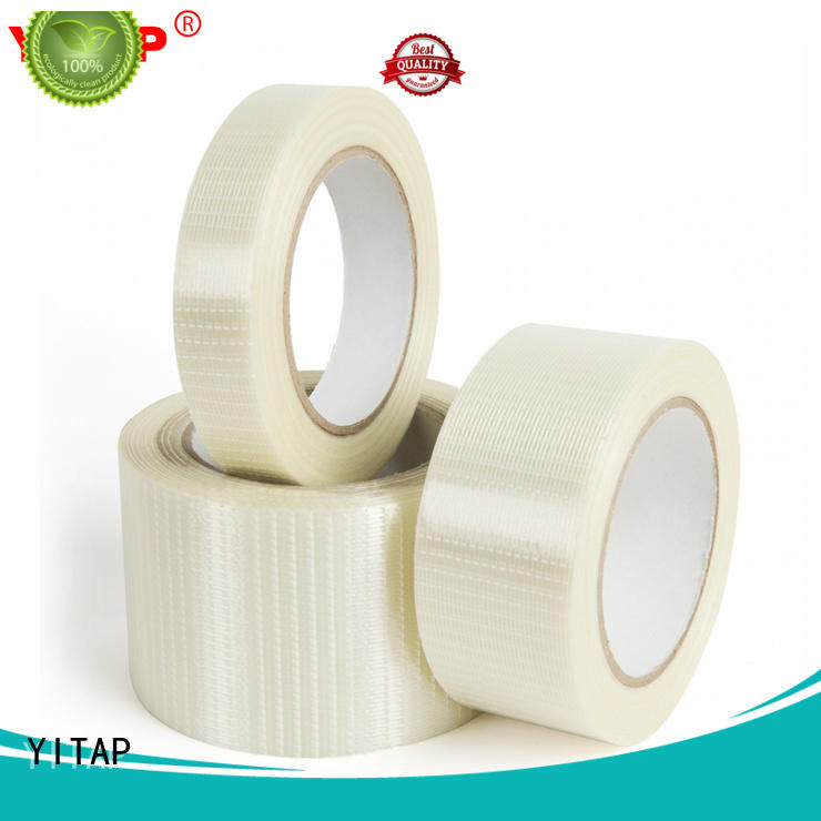 High Adhesive Fiberglass Reinforced Cross Filament Strapping Tape