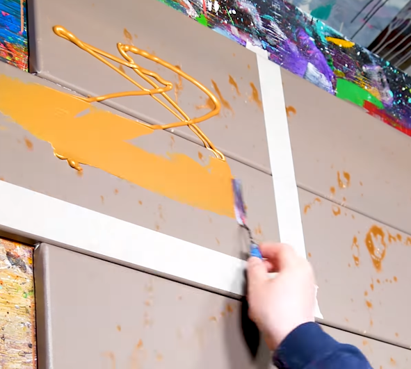how to remove masking tape residue from glass