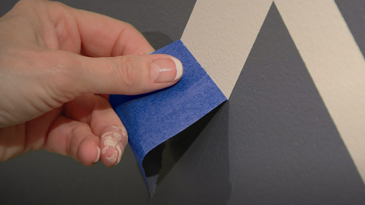 can masking tape be used on walls