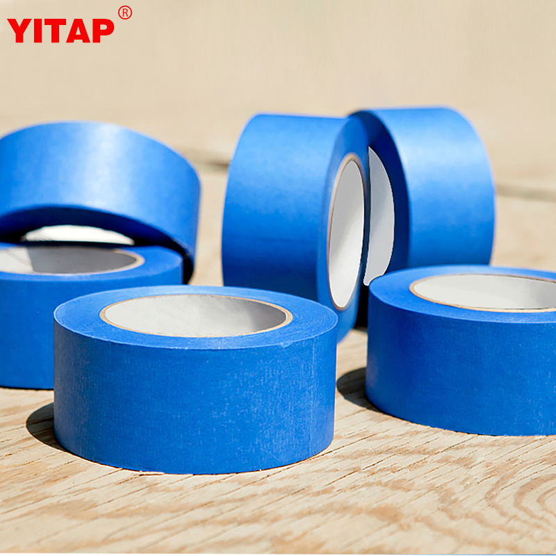 can you put masking tape on acrylic paint