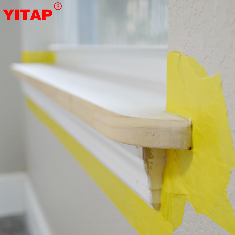 can you put masking tape on walls