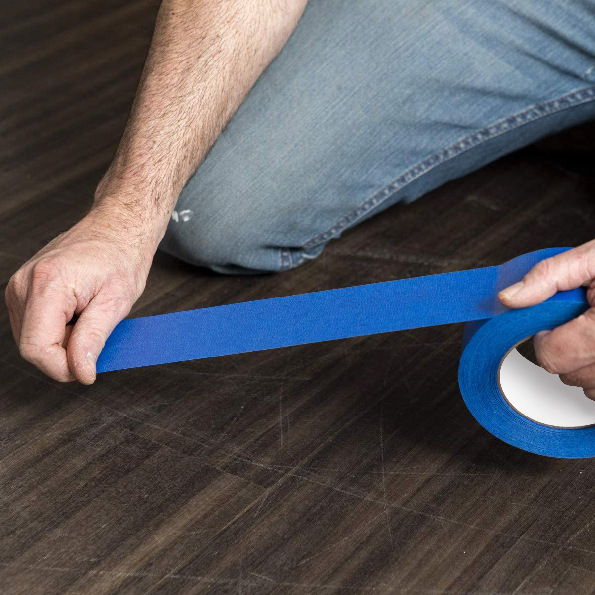 does masking tape damage wall paint